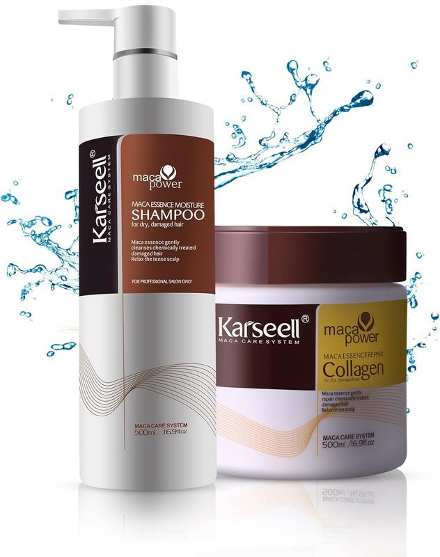 Duo Perfecto Mascarilla Karseell + Shampoo Karseell
