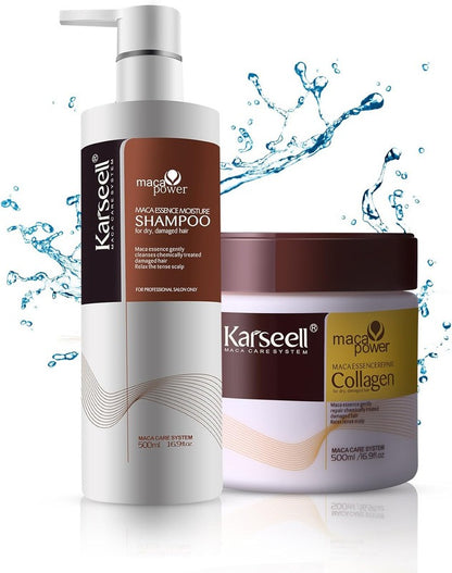 Duo Perfecto Mascarilla Karseell + Shampoo Karseell