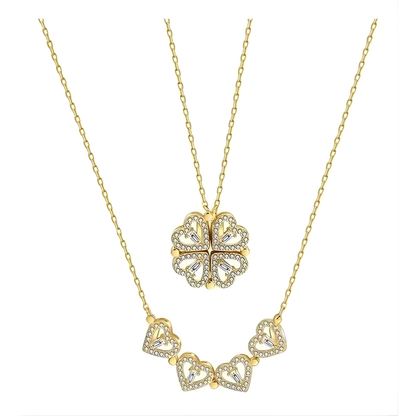 Collar Trébol de Corazones